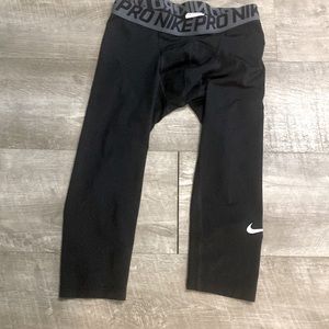 Nike pro 3/4 running compression pants